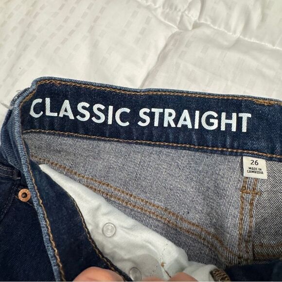 J Crew 90’s Classic Straight fit Jean in rinse wash- New without tags - Picture 10 of 13